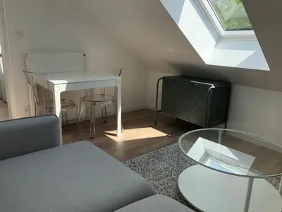 Télévision ou salle de divertissement dans l'établissement La Maison de la Douce Heure, 4 appartements climatisés avec jardin au centre ville proche des Thermes