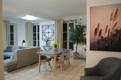 Coin salon dans l'établissement Le Relais des Négociants
