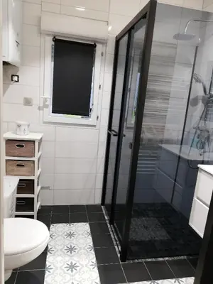 Salle de bains dans l'établissement Zahra dor