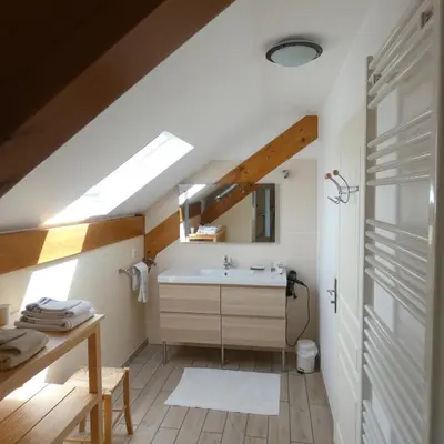 Salle de bains dans l'établissement les iris