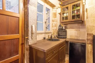 Cuisine ou kitchenette dans l'établissement 