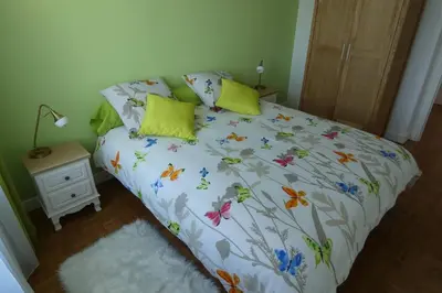 Un ou plusieurs lits dans un hébergement de l'établissement Les ammonites gîte de charme en Bourgogne