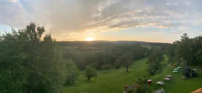 Paysage naturel près de la maison d'hôtes