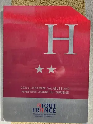 Certificat, récompense, panneau ou autre document affiché dans l'établissement Hotel Le Bourgogne