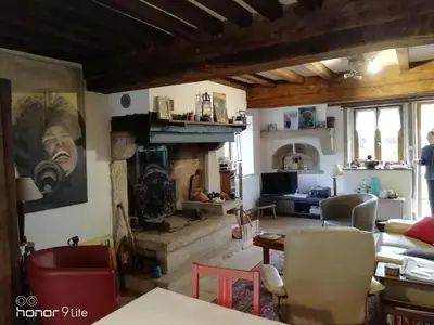 Coin salon dans l'établissement maison entiere le Lavoir