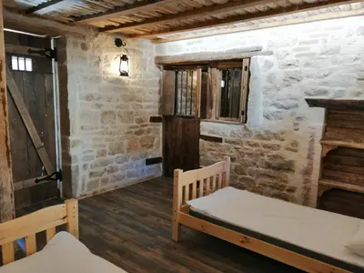 Un ou plusieurs lits dans un hébergement de l'établissement Gîte Les Hauts de Morey - Aux Bonnes-Mares
