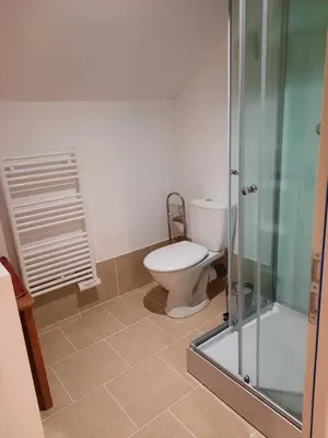 Salle de bains dans l'établissement Mill D'Arx
