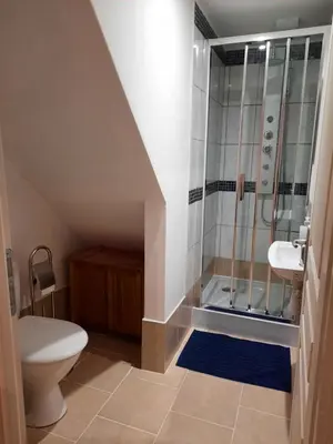 Salle de bains dans l'établissement Mill D'Arx
