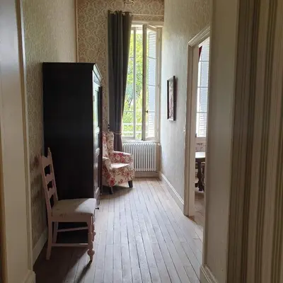 Un ou plusieurs lits dans un hébergement de l'établissement Chateau de Clinzeau