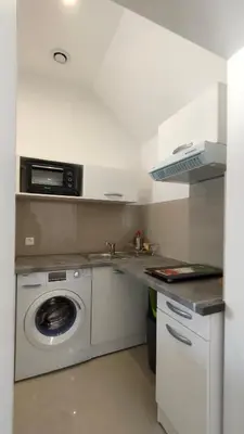 Cuisine ou kitchenette dans l'établissement Domaine Ravy-Magnolia