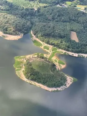 Paysage naturel près de la maison de vacances