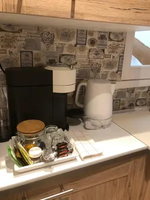 Cuisine ou kitchenette dans l'établissement Ô’Hospices : Coeur de Beaune