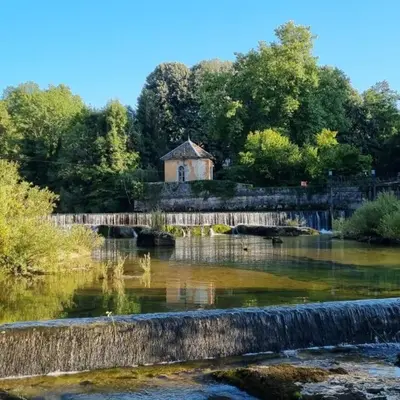 Paysage naturel près de la maison de vacances