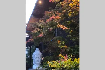 Jardin de l'établissement LE COTTAGE Zen LOVE