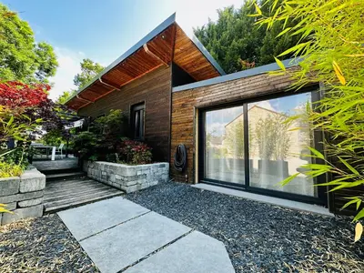 Jardin de l'établissement LE COTTAGE Zen LOVE