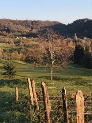 Paysage naturel près de la maison de vacances