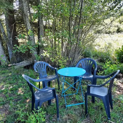 Jardin de l'établissement Chambre d'hôte Le Châtaignier