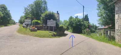 Plan de l'établissement chalet deux chambres au calme