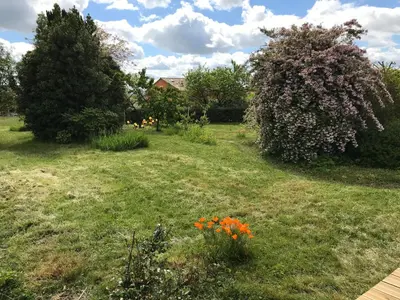 Jardin de l'établissement Les gîtes de Belle Roche