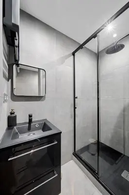 Salle de bains dans l'établissement Le Darcy - Standing - Centre-ville