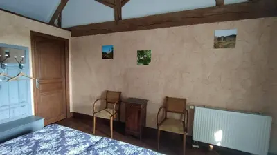 Un ou plusieurs lits dans un hébergement de l'établissement Clos des chenevières, 3 étoiles