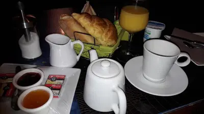 Nourriture dans l'hôtel ou à proximité
