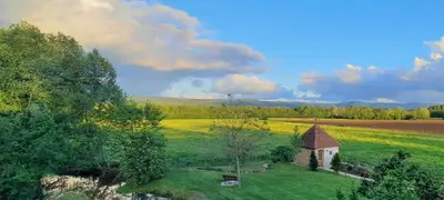 Jardin de l'établissement Domaine du moulin de Jeanne