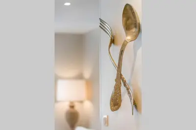 Plan de l'établissement Chez la Tante Louise - appartement privé de charme