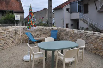 Terrasse ou espace extérieur de l'établissement Gite de la chapelle