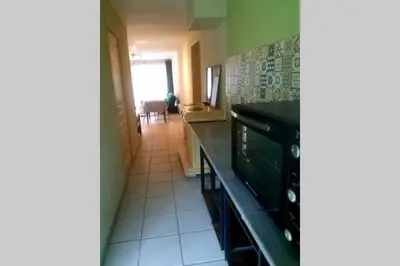 Cuisine ou kitchenette dans l'établissement Petit gîte ou chambre d'hôtes 2/4 personnes