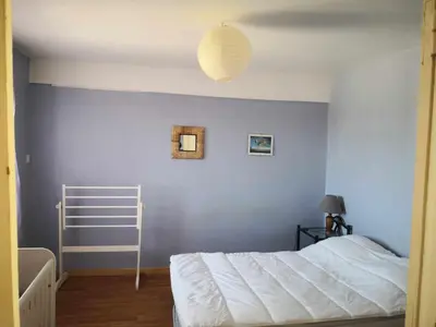 Un ou plusieurs lits dans un hébergement de l'établissement Petit gîte ou chambre d'hôtes 2/4 personnes
