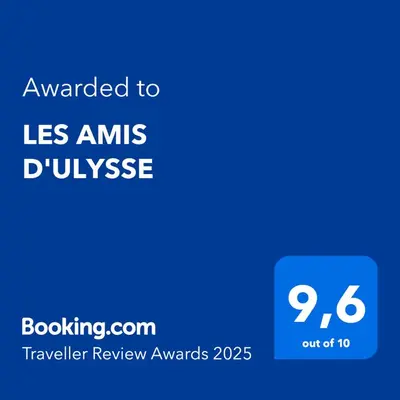 Certificat, récompense, panneau ou autre document affiché dans l'établissement LES AMIS D'ULYSSE