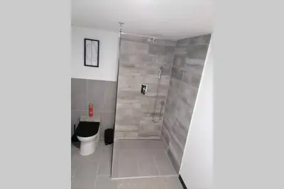 Salle de bains dans l'établissement Maison 50 Nuances De Bresse