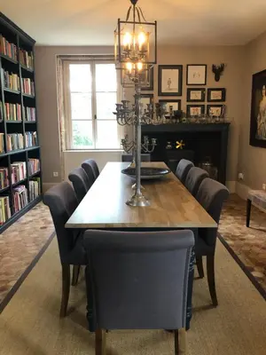 Bibliothèque dans le B&B/chambre d'hôtes