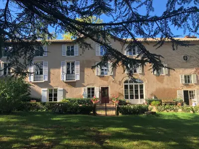 Jardin de l'établissement Domaine en Reynouse