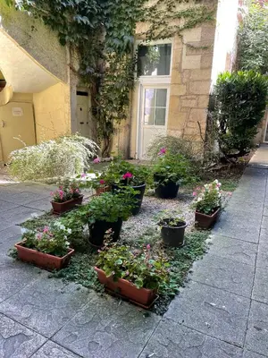 Jardin de l'établissement Le Petit Duc