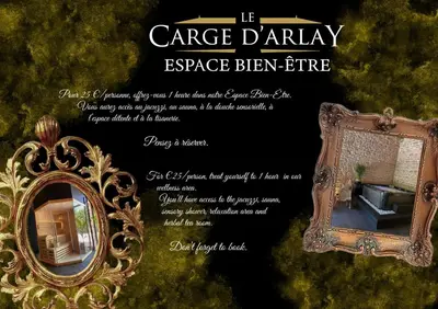 Plan de l'établissement LE GITE DU CARGE D'ARLAY