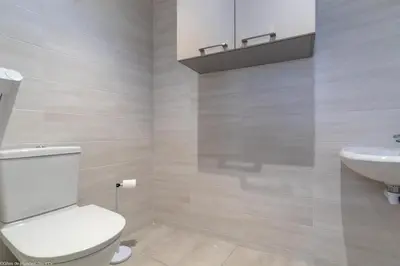 Salle de bains dans l'établissement Le Gîte de Mélie