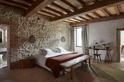 Un ou plusieurs lits dans un hébergement de l'établissement La Maison de Pommard