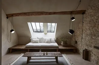 Coin salon dans l'établissement La Maison de Pommard