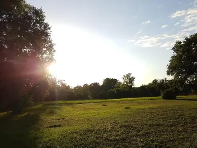 Paysage naturel près de l'auberge