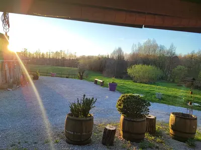 Jardin de l'établissement LE DOMAINE DU SENS