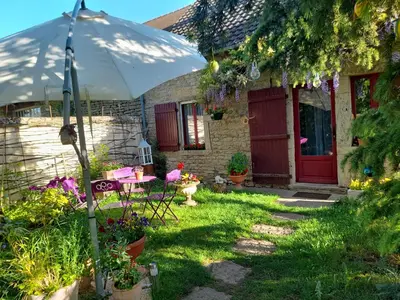 Jardin de l'établissement Aux Glycines