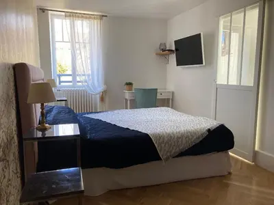 Un ou plusieurs lits dans un hébergement de l'établissement Clos Terre-lune
