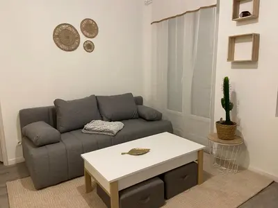Coin salon dans l'établissement Le bon coin