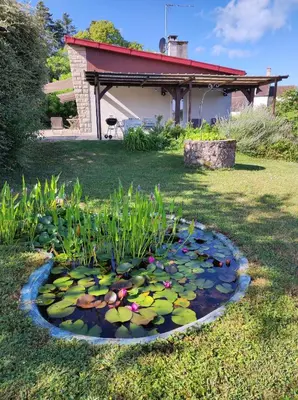 Jardin de l'établissement Villa des petites Chaumes