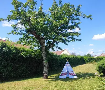 Paysage naturel près de la maison de vacances