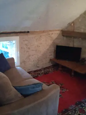 Plan de l'établissement Loft vintage avec cuisine intégrée