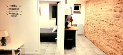 Plan de l'établissement superbe appartement de 40m2 avec parking gratuit sur place