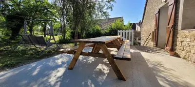 Jardin de l'établissement Le Domaine du Bien-Être